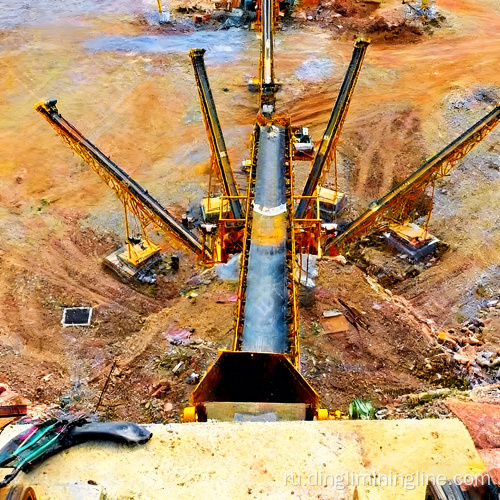 Высокоэффективная линия по производству туфового песка